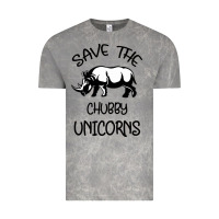 Cloud Rock save the chubby unıcorns Vintage Tee - Bettercallsaul