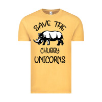 Vintage Mustard save the chubby unıcorns Vintage Tee - Bettercallsaul