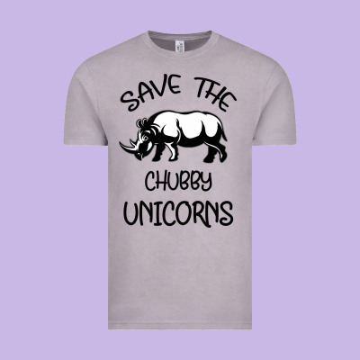 Save The Chubby Unıcorns Vintage Tee Designed By Bettercallsaul