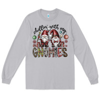 Moon Dust Chillin With My Gnomies Long Sleeve Tee - CowhideDigitalArt