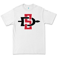 White san diego state aztecs Premium Tee - linhVisuals