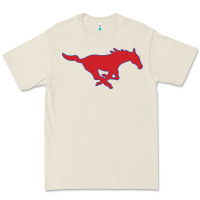 Bone SMU Athletics Premium Tee - linhVisuals
