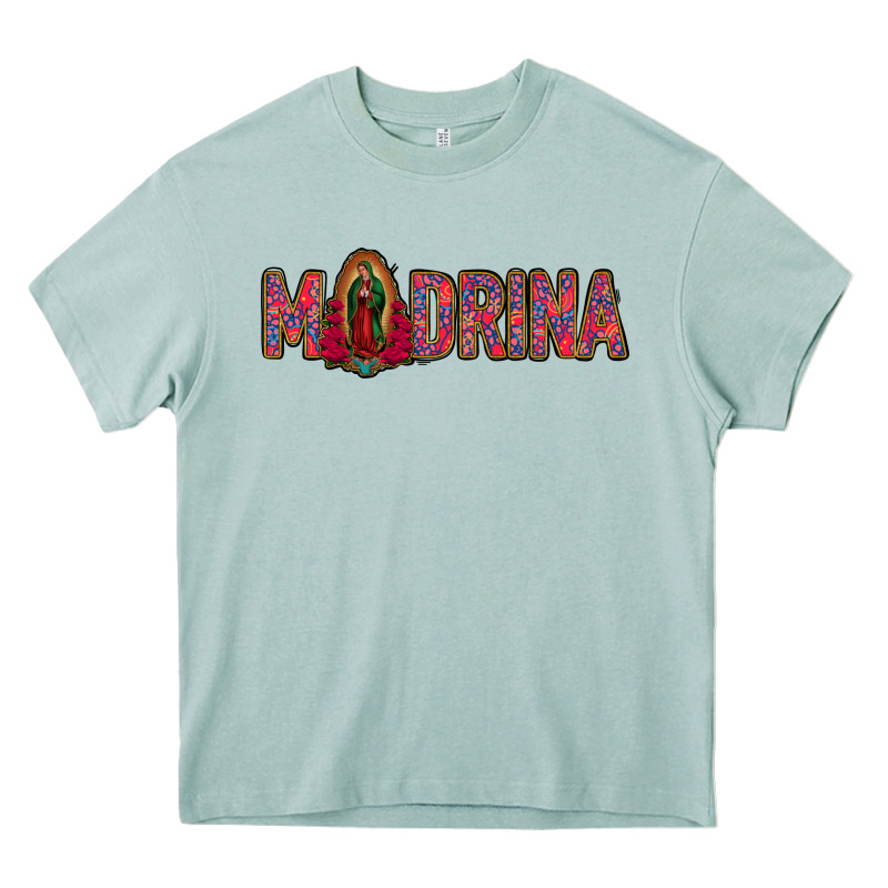Madrina Lady Of Guadalupe Heavy Core Tee by Jasminsmagicworld | Teevron
