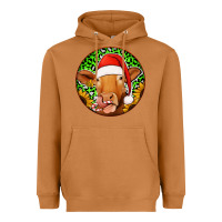 Meerkat christmas circle earrings Heavyweight Hoodie - Jasminsmagicworld