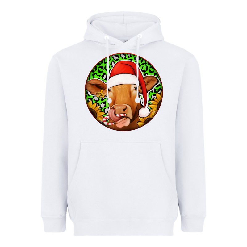 Christmas Circle Earrings Heavyweight Hoodie by Jasminsmagicworld | Teevron