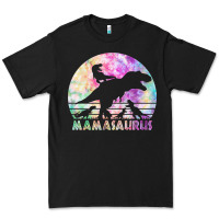 Black mamasaurus funny dinosaur mother Premium Tee - linhVisuals