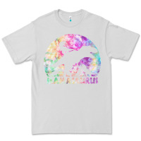 Dove Grey mamasaurus funny dinosaur mother Premium Tee - linhVisuals