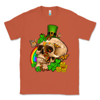 Copper St. Patrick's boho skull Classic Tee - OliviaCreatesArt
