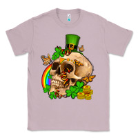 Lilac St. Patrick's boho skull Classic Tee - OliviaCreatesArt