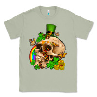 Matcha St. Patrick's boho skull Classic Tee - OliviaCreatesArt