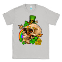 Moon Dust St. Patrick's boho skull Classic Tee - OliviaCreatesArt