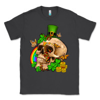 Smoke St. Patrick's boho skull Classic Tee - OliviaCreatesArt