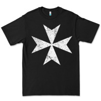 White Cross     Knights Hospitaller' Premium Tee | Teevron