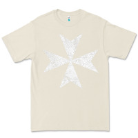 Bone white cross     knights hospitaller' Premium Tee - linhVisuals
