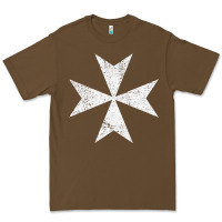 Cacao white cross     knights hospitaller' Premium Tee - linhVisuals