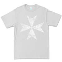 Dove Grey white cross     knights hospitaller' Premium Tee - linhVisuals