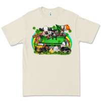 Bone St. Patrick's Day farm animal truck Premium Tee - FaDigitalArtStudio
