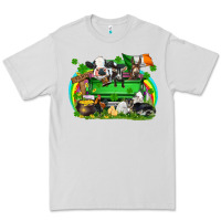 St. Patrick's Day Farm Animal Truck Premium Tee | Teevron