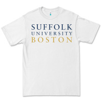 White suffolk university wordmark Premium Tee - linhVisuals
