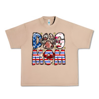 Burro American Dog Mom Urban Heavy Tee - CowhideDigitalArt