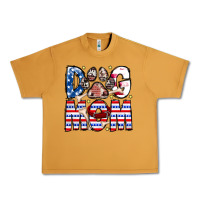 Peanut Butter American Dog Mom Urban Heavy Tee - CowhideDigitalArt