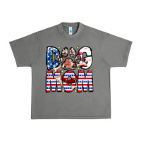 Tornado American Dog Mom Urban Heavy Tee - CowhideDigitalArt
