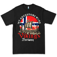Black #norwegian viking ancestors Premium Tee - linhVisuals