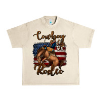 Sandshell cowboy up rodeo bucking bronco Urban Heavy Tee - Jasminsmagicworld