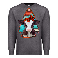 Charcoal Heather baby calf arrowhead Premium Sweatshirt - Jasminsmagicworld