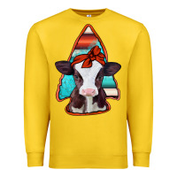 Lemon baby calf arrowhead Premium Sweatshirt - Jasminsmagicworld