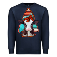 Navy baby calf arrowhead Premium Sweatshirt - Jasminsmagicworld