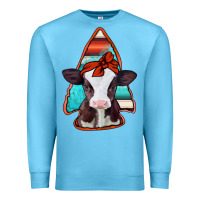 Ocean Blue baby calf arrowhead Premium Sweatshirt - Jasminsmagicworld