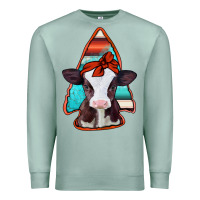 Seafoam baby calf arrowhead Premium Sweatshirt - Jasminsmagicworld