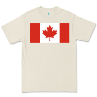 Bone CANADA CANADIAN NATIONAL FLAG Premium Tee - linhVisuals