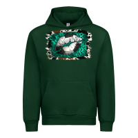 Foreset Green Soccer Lips Urban Hoodie - Jasminsmagicworld