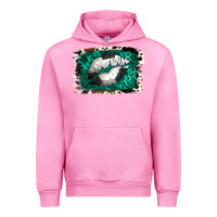 Fuchsia Pink Soccer Lips Urban Hoodie - Jasminsmagicworld