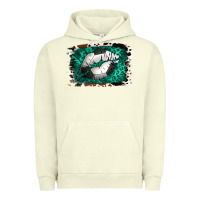 Pigment Pistachio Soccer Lips Urban Hoodie - Jasminsmagicworld