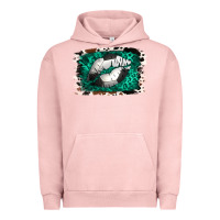 Pigment Salmon Soccer Lips Urban Hoodie - Jasminsmagicworld