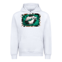 White Soccer Lips Urban Hoodie - Jasminsmagicworld