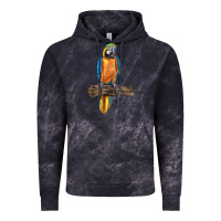 Cloud Black blue throated macaw Vintage Hoodie - LillyAllenDesigns