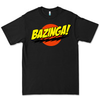 Black bazinga Premium Tee - linhVisuals