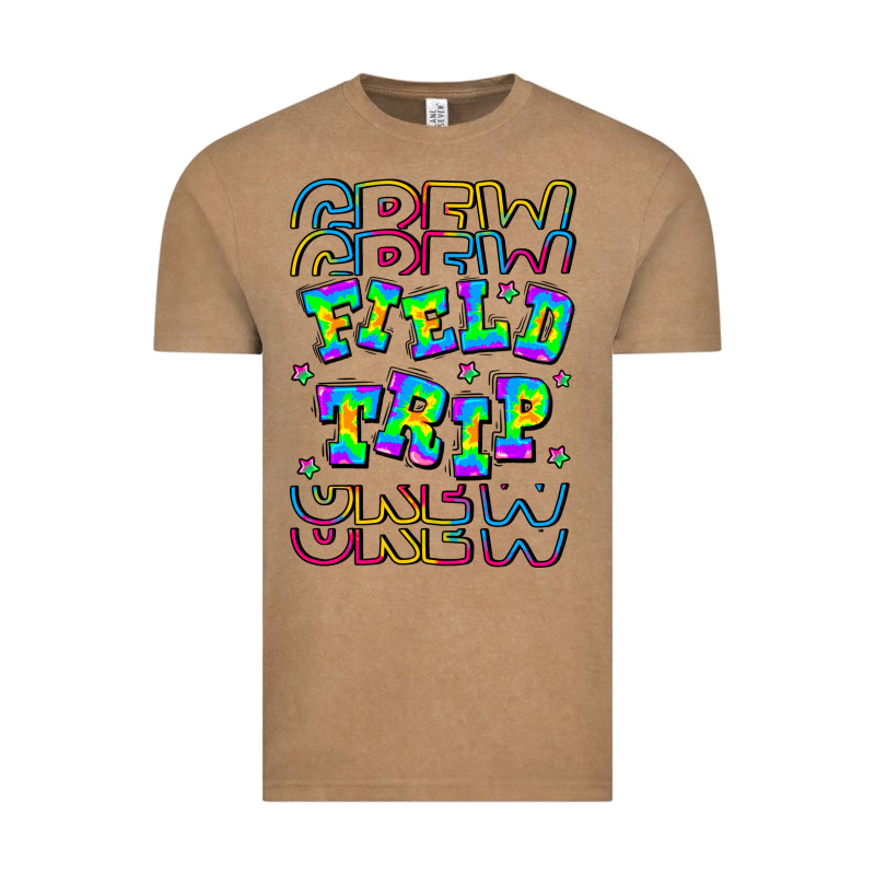 Crew Field Trip Vintage Tee by CowhideDigitalArt | Teevron