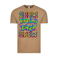 Vintage Coffee Crew Field Trip Vintage Tee - CowhideDigitalArt