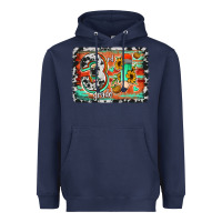 Navy western back to school 3rd grade Heavyweight Hoodie - Jasminsmagicworld