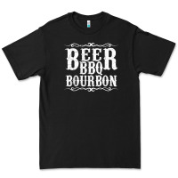 Beer Bourbon Bbq Funny Whiskey Grilling Dad Premium Tee | Teevron