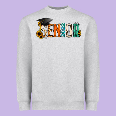 Senior 2022 Heavyweight Sweatshirt Designed By Jasminsmagicworld