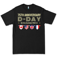 Black d day 75th anniversary memorial Premium Tee - linhVisuals