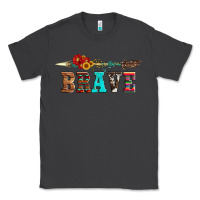 Smoke brave and aztec wood sunflower with arrow Classic Tee - Artiststas
