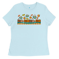 Baby Blue fall mama libbey glass Ladies Tee - BundleAndBundleShop