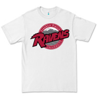 White Franklin Pierce Ravens Premium Tee - linhVisuals